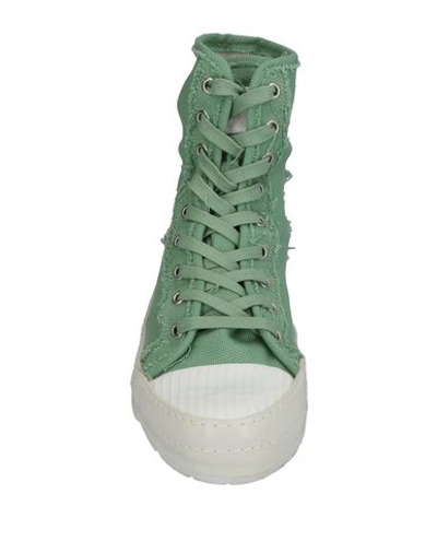 Shop Mm6 Maison Margiela Sneakers In Light Green