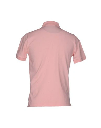 Shop Ballantyne Polo Shirt In Pink