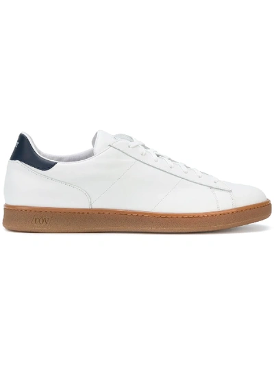 Shop Rov Lace-up Sneakers - White