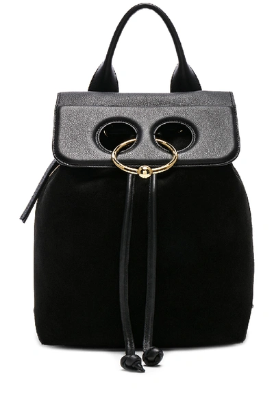 Shop Jw Anderson Mini Pierce Backpack In Black