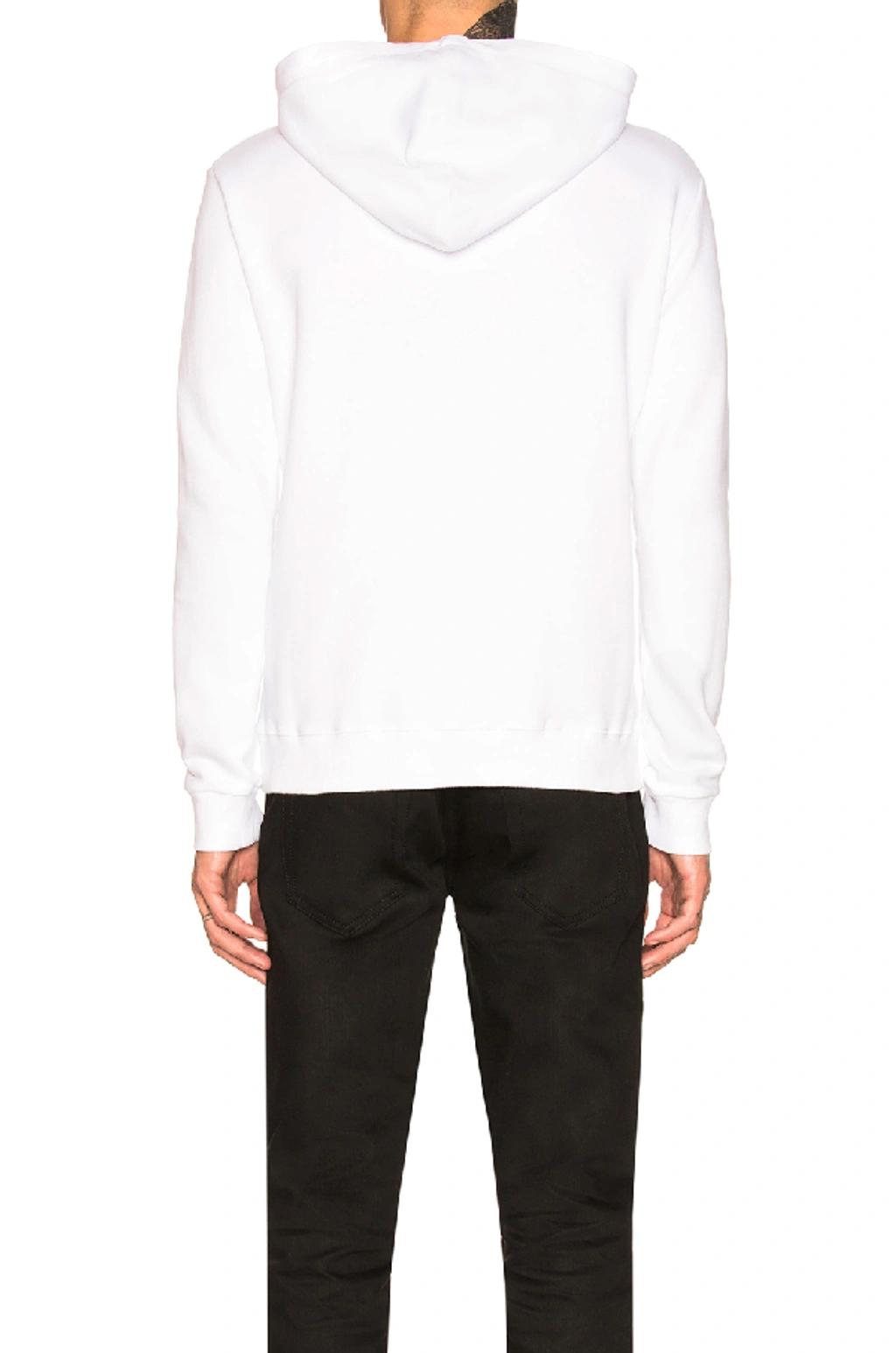 【Saint Laurent】Logo signature cropped hoodie / 677259YB2PG Saint Laurent】Logo signature cropped hoodie / 677259YB2PG