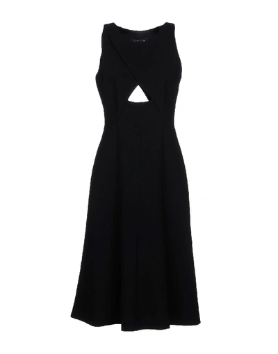 Shop Thakoon Knee-length Dress In Black