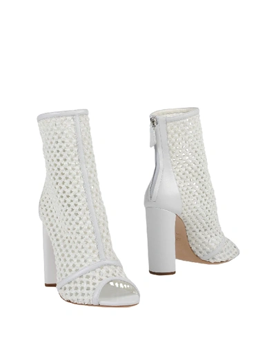 Shop Casadei Ankle Boot In White
