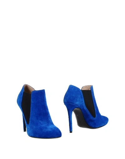 Shop Barbara Bui Ankle Boots In Bright Blue
