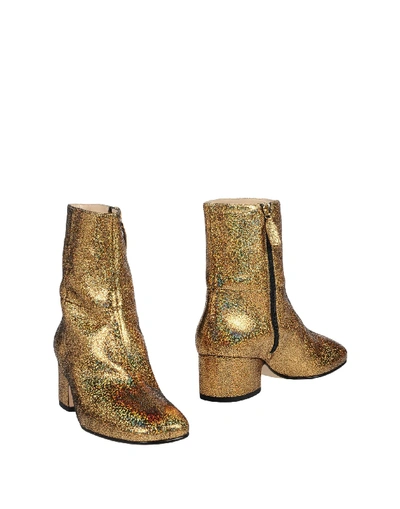 Shop Joseph Ankle Boot In Gold