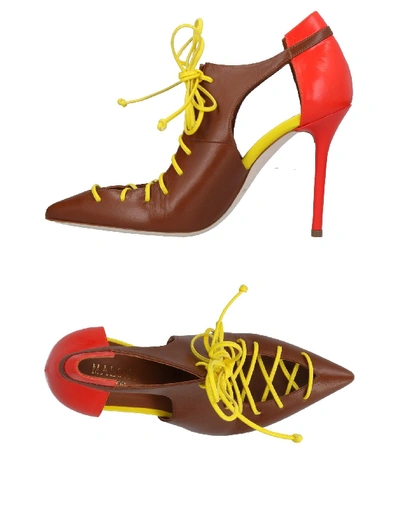 Shop Malone Souliers Lace-up Shoes In Brown