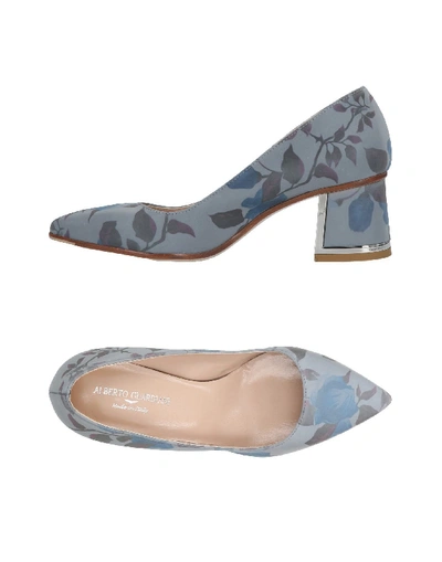 Shop Alberto Guardiani Pumps In Grey