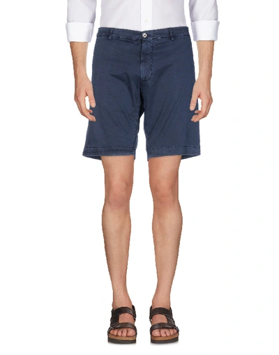 Shop Berwich Shorts & Bermuda Shorts In Dark Blue
