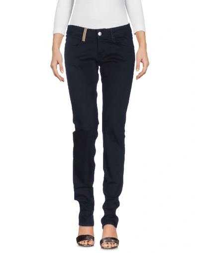 Shop Calvin Klein Collection Denim Pants In Black