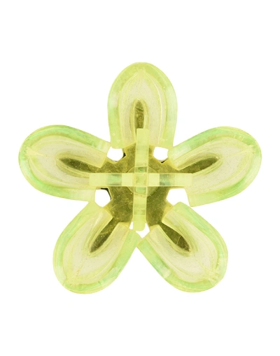 Shop Dsquared2 Brooch In Yellow