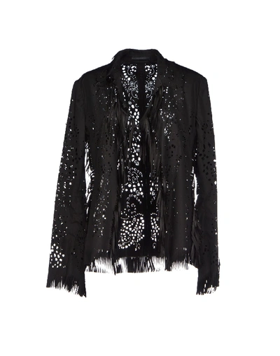 Shop Ermanno Scervino Blazer In Black