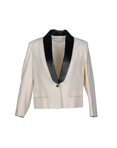 Shop Band Of Outsiders Sartorial Jacket In Ivory