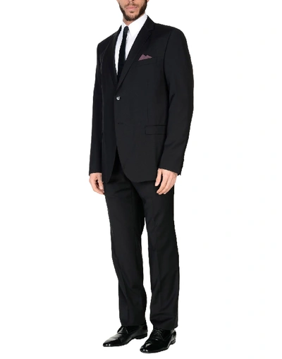 Shop Manuel Ritz Man Suit Black Size 44 Virgin Wool