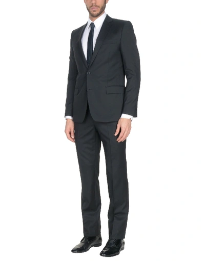 Shop Versace Suits In Black