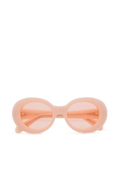 Shop Acne Studios Mustang Sunglasses In Pink/fluo Pink