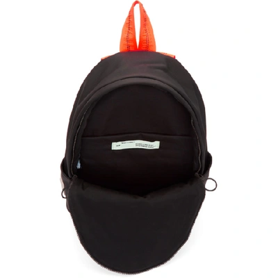 Shop Off-white Black Tape And Wire Backpack