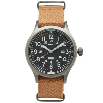 Shop Timex Archive Scout Brook Watch In Brown