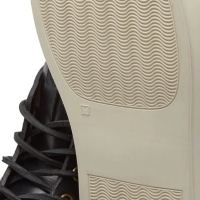 Shop Buttero Tanino Mid Leather Sneaker In Black