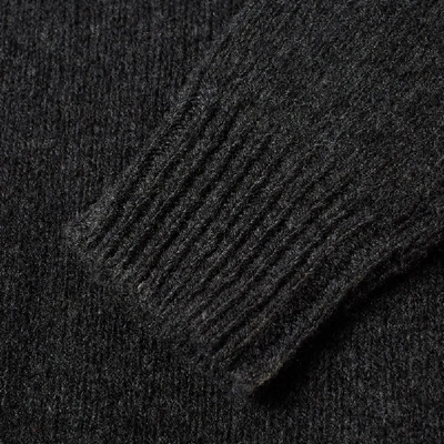 Shop Apc A.p.c. Wind Cashmere Crew Knit In Grey