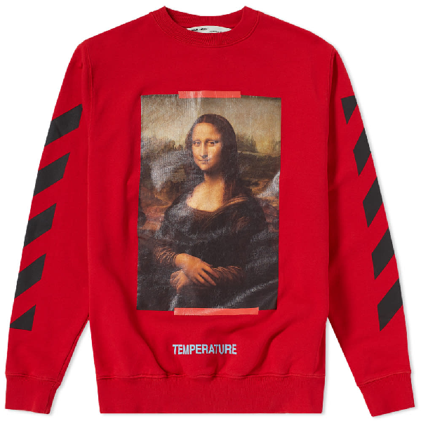 mona lisa off white red