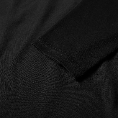 Shop Mastermind Japan Mastermind World Long Sleeve Logo Tee In Black