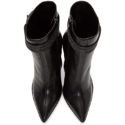 Shop Off-white Black 'for Walking' Ankle Boots