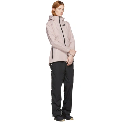 Shop Nike Pink Tech Shield Fabric Jacket In 684 Rose