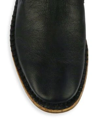 Shop John Varvatos Zander Leather Loafer In Black