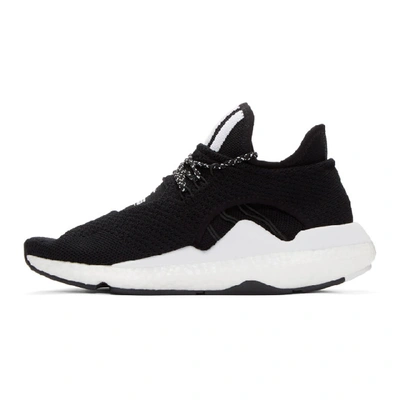 Shop Y-3 Black Saikou Pk Sneakers In Black/white