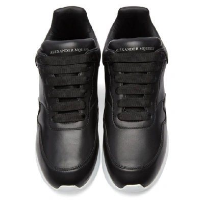 Shop Alexander Mcqueen Black New Oversized Sneakers In 1000black