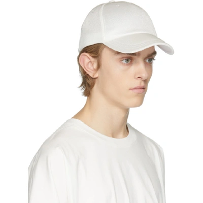 Shop Y-3 White Logo Badge Cap