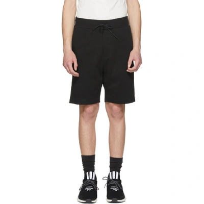 Shop Y-3 Black Classic Logo Shorts