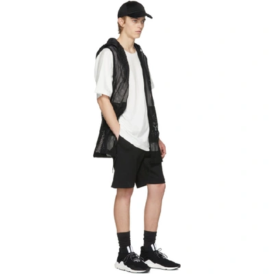 Shop Y-3 Black Classic Logo Shorts