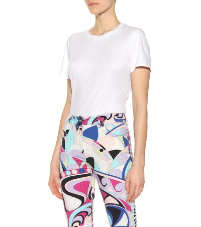 Shop Emilio Pucci Printed Skinny Jeans In Female