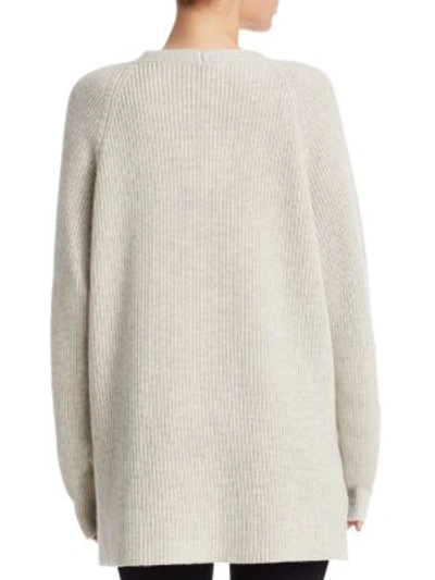 Shop The Row Arabelle Cashmere-silk Sweater In Grey