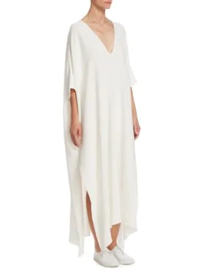 Shop The Row Vikita Caftan Dress In Ivory