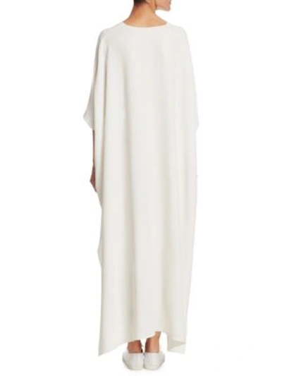 Shop The Row Vikita Caftan Dress In Ivory