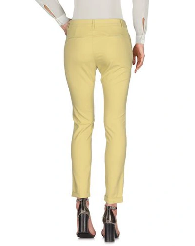 Shop Re-hash Casual Pants In Yellow