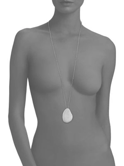 Shop Adriana Orsini Atrani Pendant Necklace In Silver