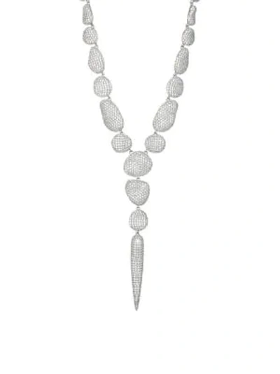 Shop Adriana Orsini Atrani Y Necklace In Silver