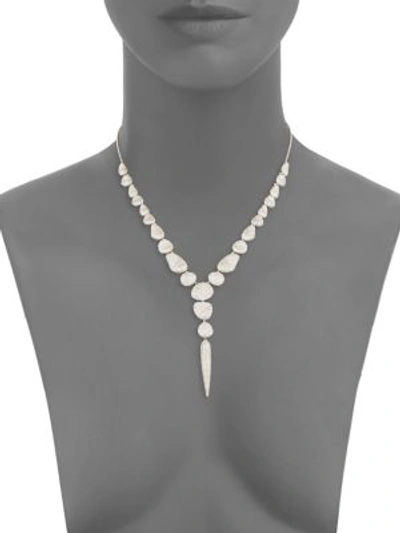 Shop Adriana Orsini Atrani Y Necklace In Silver