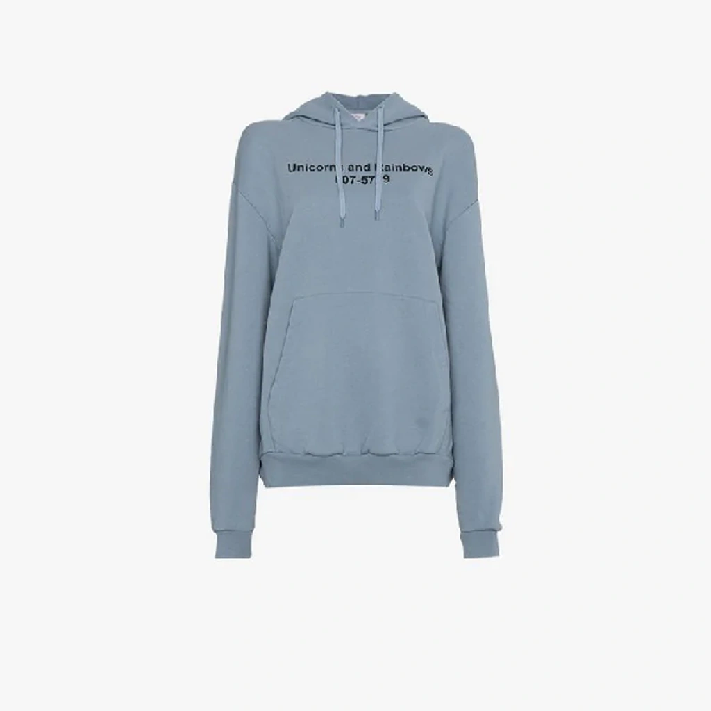 Vetements hoodie unicorn and rainbow price hotsell