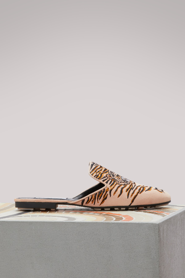 kenzo tiger mules