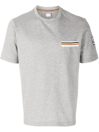 tri-stripe pocket tee