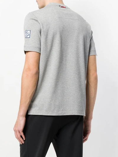 tri-stripe pocket tee