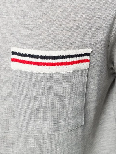 tri-stripe pocket tee