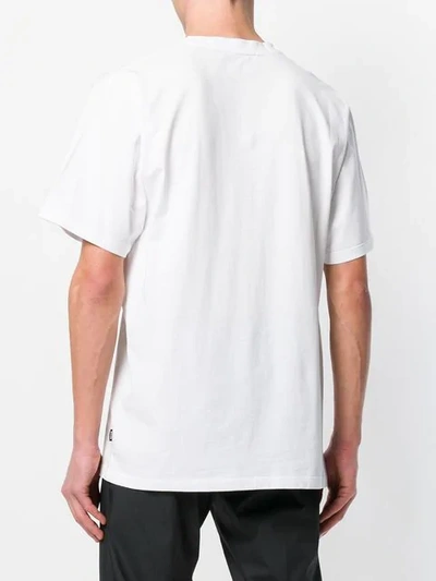Shop Msgm Wow Print T-shirt - White