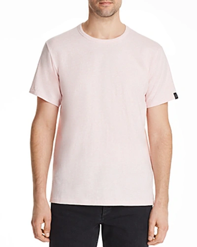 Shop Rag & Bone James Short Sleeve Tee - 100% Exclusive In Pale Pink