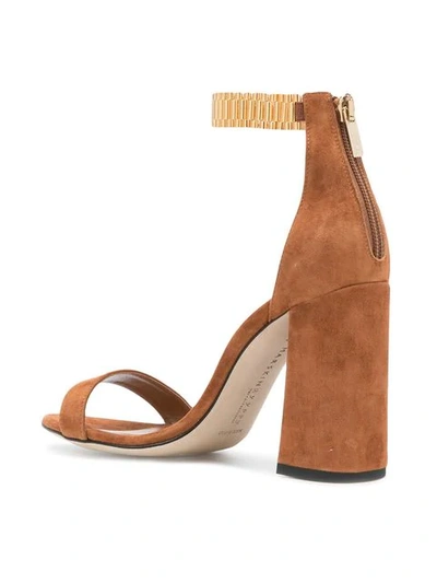 Shop Marskinryyppy Perpetua Sandals In Brown
