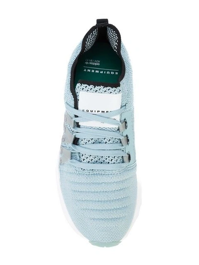 Shop Adidas Originals Adidas  Eqt Racing Adv Primeknit Sneakers - Blue